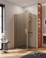 Душевой уголок CEZARES SLIDER-AH-1-100-80/90-BR-BORO