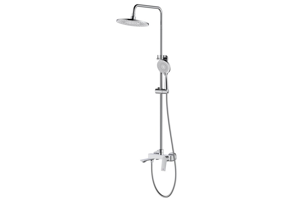 Душевая стойка со смесителем с коротким изливом 57050