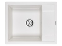 Мойка FLUGEN 50-600, IT-GRANIT, PM216050-WH, белый, 600х500 мм, Paulmark