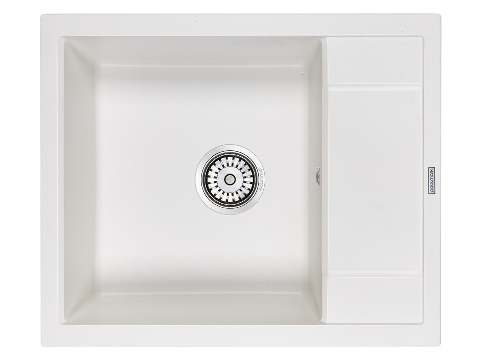 Мойка FLUGEN 50-600, IT-GRANIT, PM216050-WH, белый, 600х500 мм, Paulmark