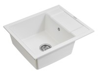 Мойка FLUGEN 50-600, IT-GRANIT, PM216050-WH, белый, 600х500 мм, Paulmark