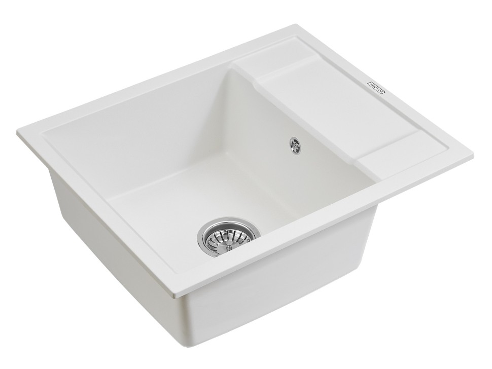 Мойка FLUGEN 50-600, IT-GRANIT, PM216050-WH, белый, 600х500 мм, Paulmark
