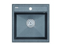 Мойка STEPIA 50, IT-GRANIT, PM115051-DG, графит, 500х510, Paulmark