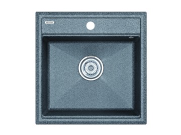Мойка STEPIA 50, IT-GRANIT, PM115051-DG, графит, 500х510, Paulmark