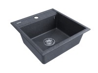 Мойка STEPIA 50, IT-GRANIT, PM115051-DG, графит, 500х510, Paulmark