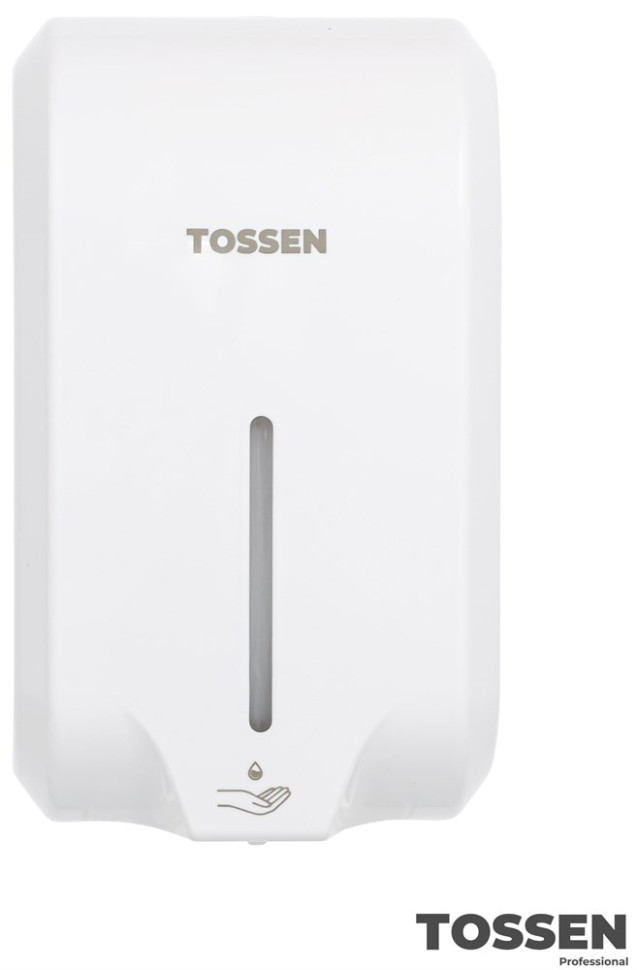 TOSSEN AL-7206 PW - сенсорный диспенсер для мыла/дезинфицирующих средств (коллекция «Классический белый»)