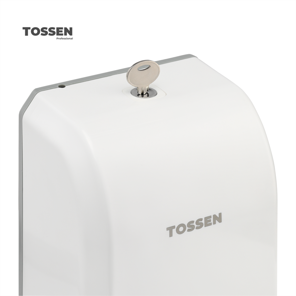 TOSSEN AL-7206 PW - сенсорный диспенсер для мыла/дезинфицирующих средств (коллекция «Классический белый»)