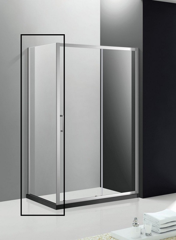 Универсальная боковая панель CEZARES MOLVENO-FIX-90-C-Cr-IV