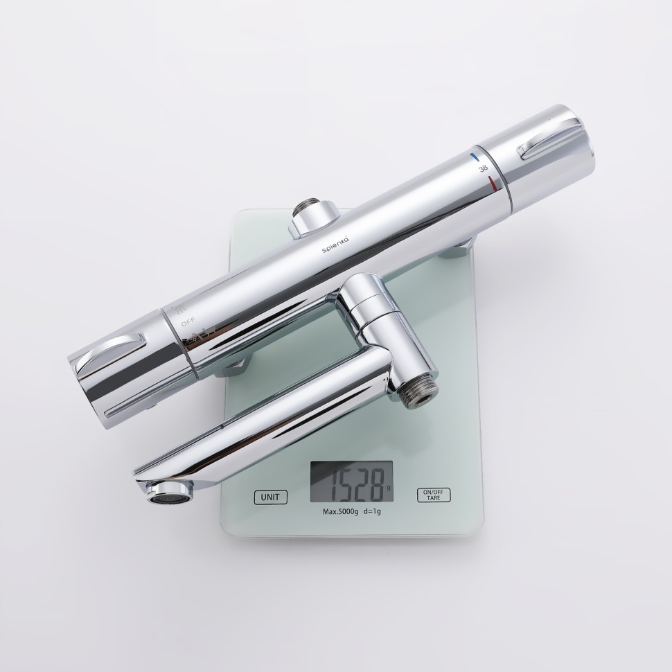 Душевая система Splenka с термостатом для ванны S223.26 Хром