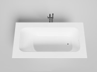 Ванна встраиваемая ORLANDA PLUS 190x100 покраска по RAL полностью S-Sense Матовое