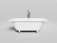 Ванна встраиваемая ORNELLA AXIS KIT 180x80 покраска по RAL полностью S-Stone Матовое