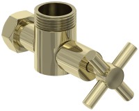 Вентиль угловой крест (G 1" НР х G 3/4" НГ)