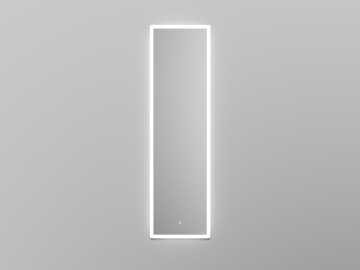 Зеркало для ванной ARMONIA прямоугольное с двойной LED подсветкой 450*1585*25 mm Salini 27MA.01.450.1585