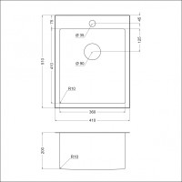 Мойка EMAR EMB-128A EMB-128A PVD Nano Satine