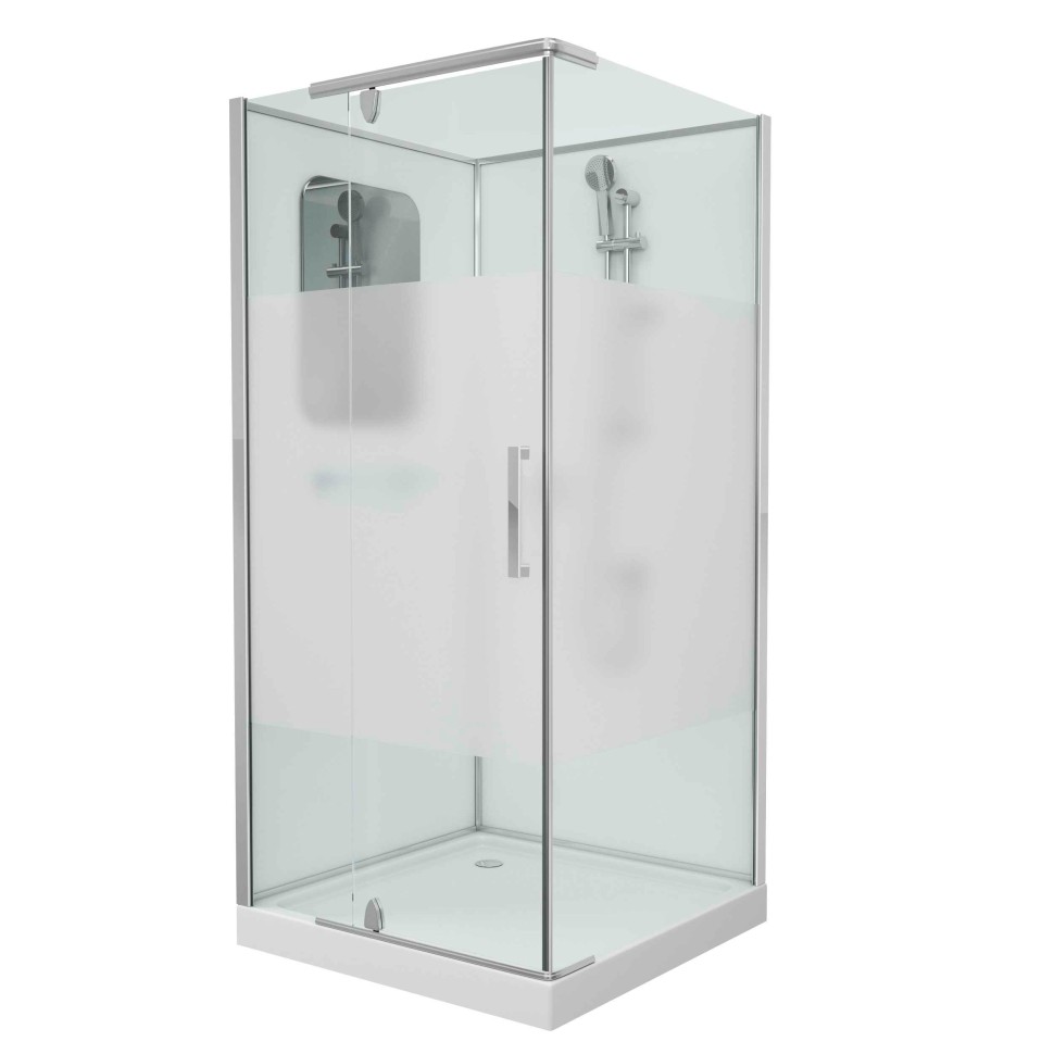 Душевая кабина Grossman Classic GR170QR (100х100х205) дверь распашная,4 места