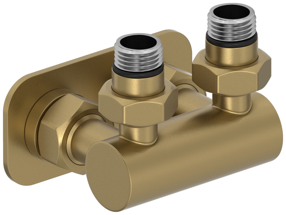 Модуль угловой EU50 (2 х НР G 1/2" / 2 х НГ G 3/4")