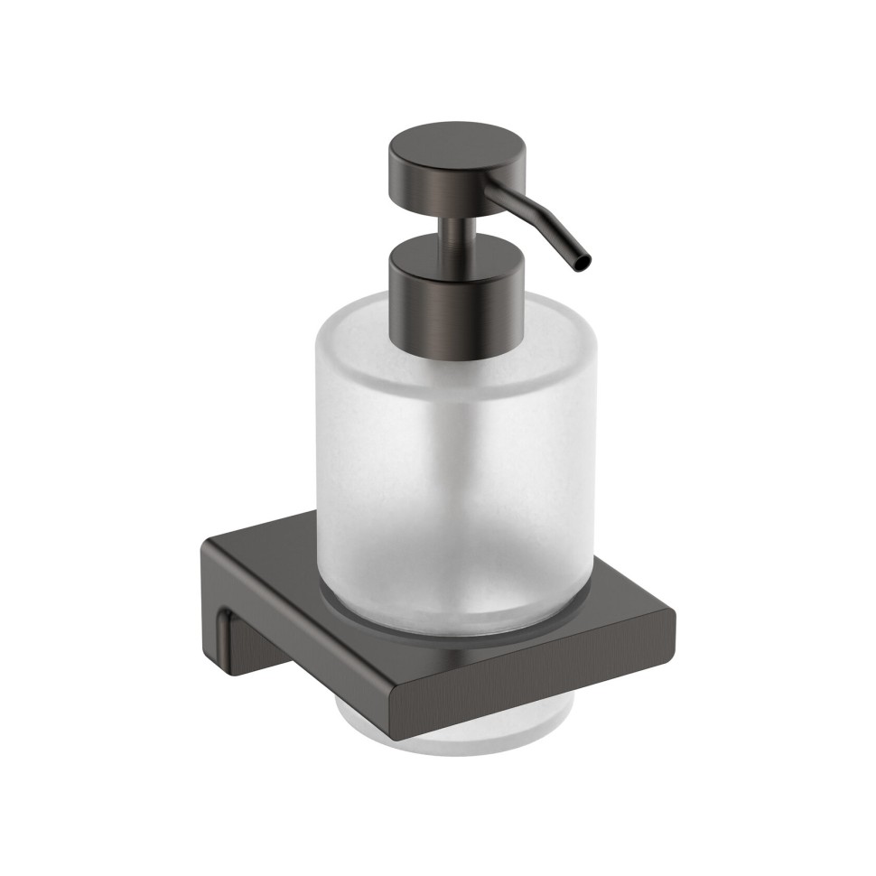 AQM7312GM Tivoli Диспенсер для жидкого мыла, латунь/матовое стекло, металл