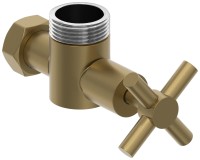Вентиль угловой крест (G 1" НР х G 3/4" НГ)