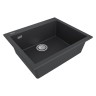 Мойка DECORATION 60, ACRYSTONE, PM936051-AN, ANTRACITE, 600х510 мм, Paulmark