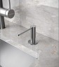 Дозатор для жидкого мыла DECUS, D004-GM-M, матовая вороненая сталь, Paulmark