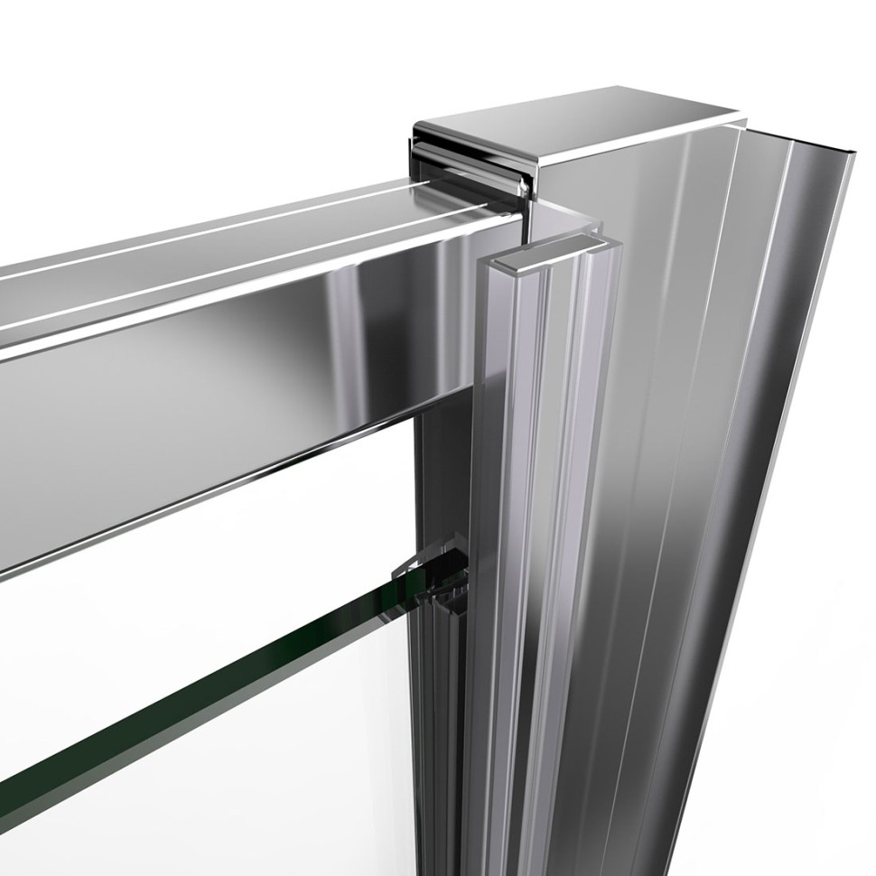 Душевая дверь Intra VDP-1I9010CL, 900/1000, хром, стекло прозрачное