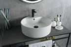 Раковина Gid N9008b 51104 накладная белая 46x46x16