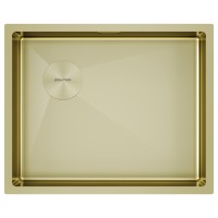 Мойка нерж. сталь NEXT-SKEW 54-L UNI, PM885444-L-LG, светлое золото, 540х440мм, Paulmark
