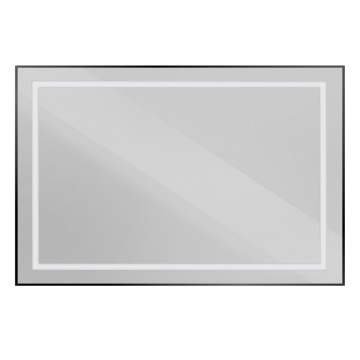Зеркало BelBagno SPC-KRAFT-1200-800-SENS-NERO