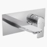 Смеситель для раковины VENTAS S скрытого монтажа, совместный, хром глянцевый