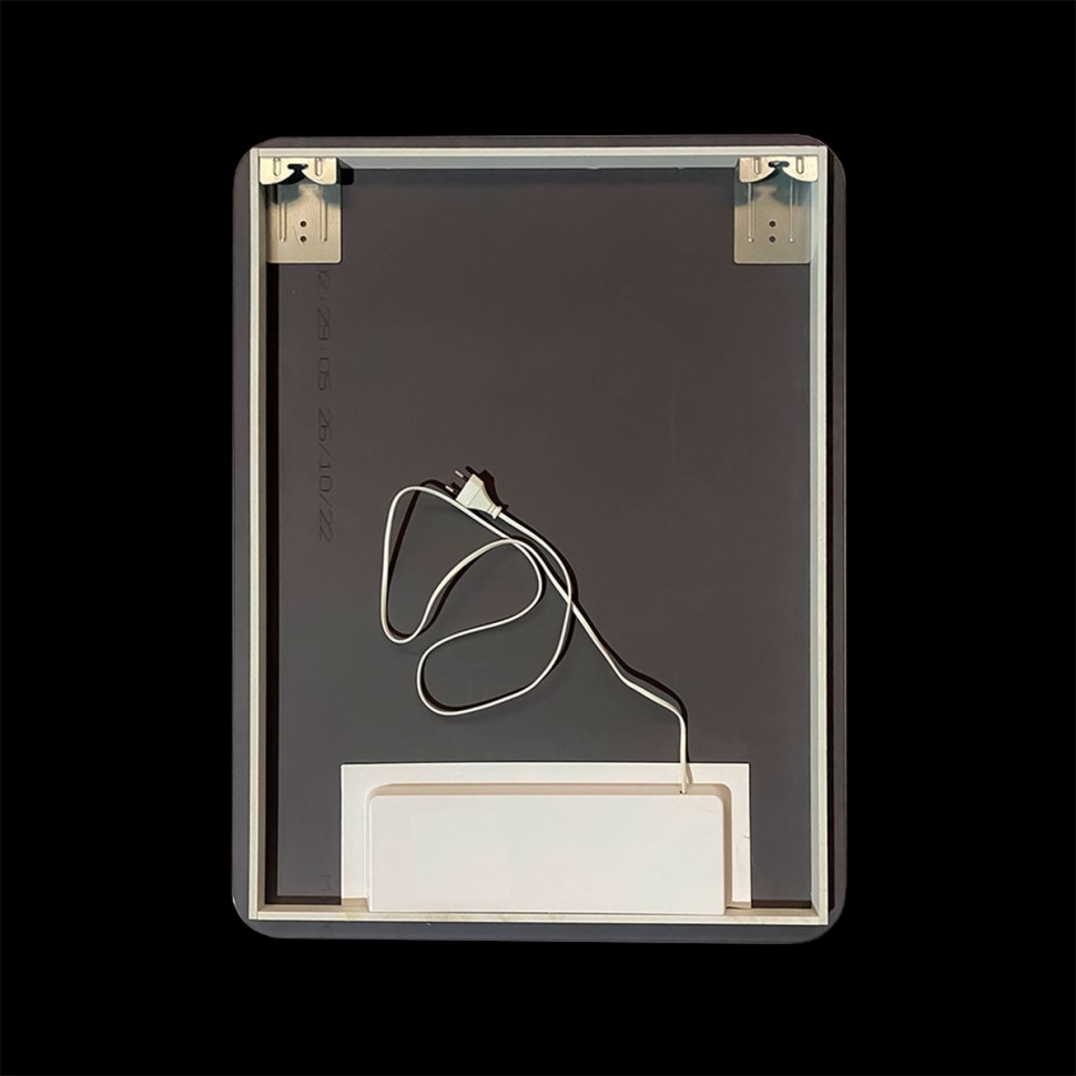 Зеркало LED VLM-3BE5008-2 500х800 c сенсорным выключателем и диммером, антизапотевание