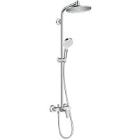 Душевая система Hansgrohe Crometta 102 см, с верхним 240 мм., ручным душем и однорычажным смесителем, цвет: хром S 240 SНР 27269000