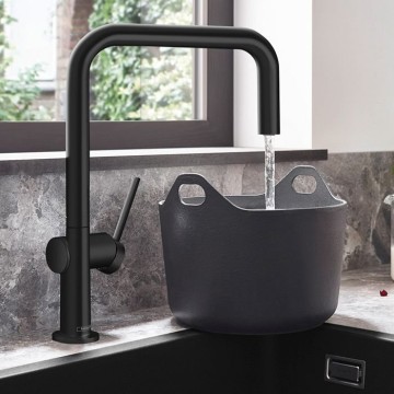 Смеситель Hansgrohe Talis M54 для кухни, 1 отверстие, цвет: черный матовый 72806670