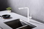 Смеситель для кухни Neo, белый матовый, Ne214419-431(WH), Starke-Paulmark