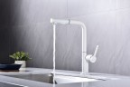 Смеситель для кухни Neo, белый матовый, Ne214419-431(WH), Starke-Paulmark