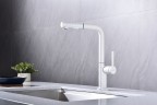 Смеситель для кухни Neo, белый матовый, Ne214419-431(WH), Starke-Paulmark