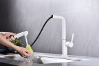 Смеситель для кухни Neo, белый матовый, Ne214419-431(WH), Starke-Paulmark