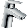 Смеситель для раковины Hansgrohe Logis хром 71077000