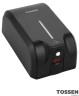 TOSSEN AL-7206 PB - сенсорный диспенсер для мыла/дезинфицирующих средств (коллекция «Матовый чёрный»)