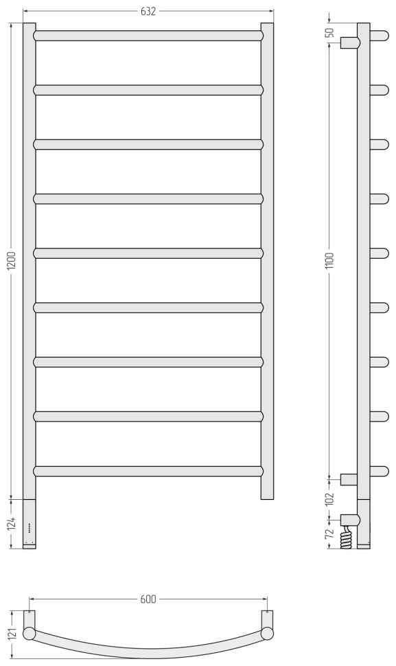 Галант 3.1 1200х600 МЭМ левый