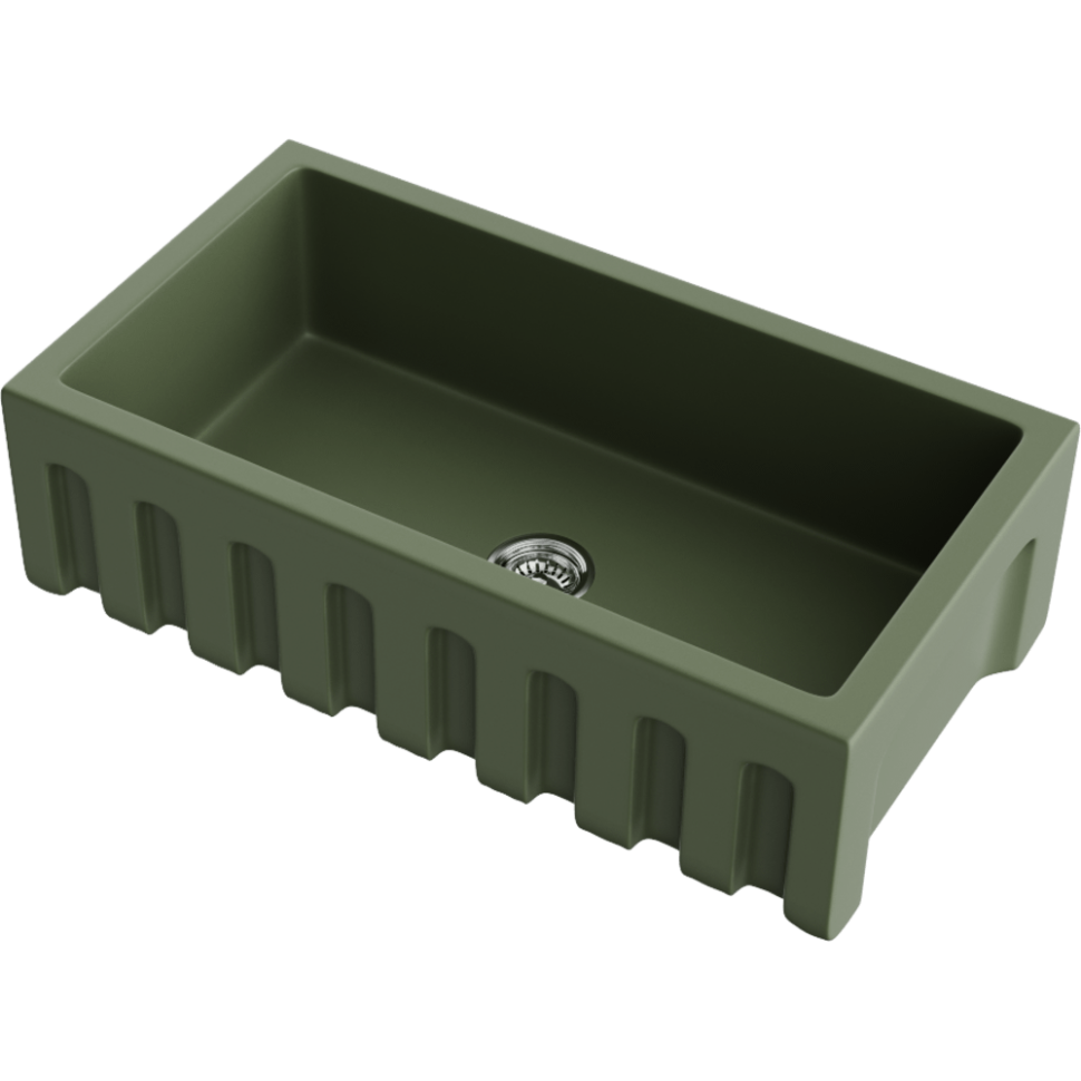 Кухонная мойка Omoikiri Mikura 83-OL Natceramic/olive