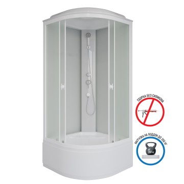 Душевая кабина Niagara Promo P90/40/MT (90х90х215) 4 места