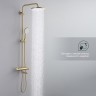 Душевая система Splenka с термостатом для ванны S223.26.03 Золотой сатин