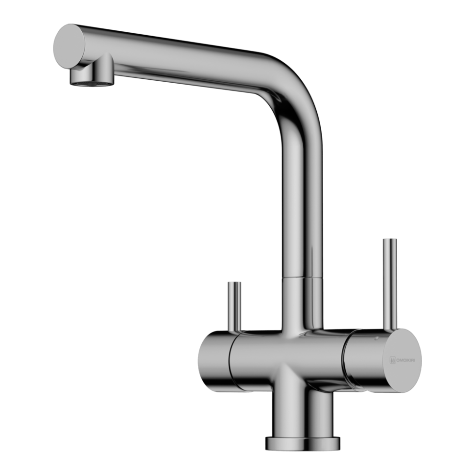 Смеситель для кухни Omoikiri Takamatsu-BN нерж. сталь/нержавеющая сталь
