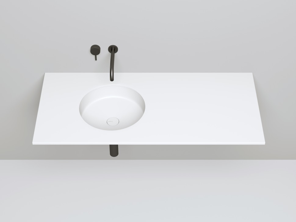 Раковина встраиваемая MAREA 04 420х420х128 S-Stone Матовое