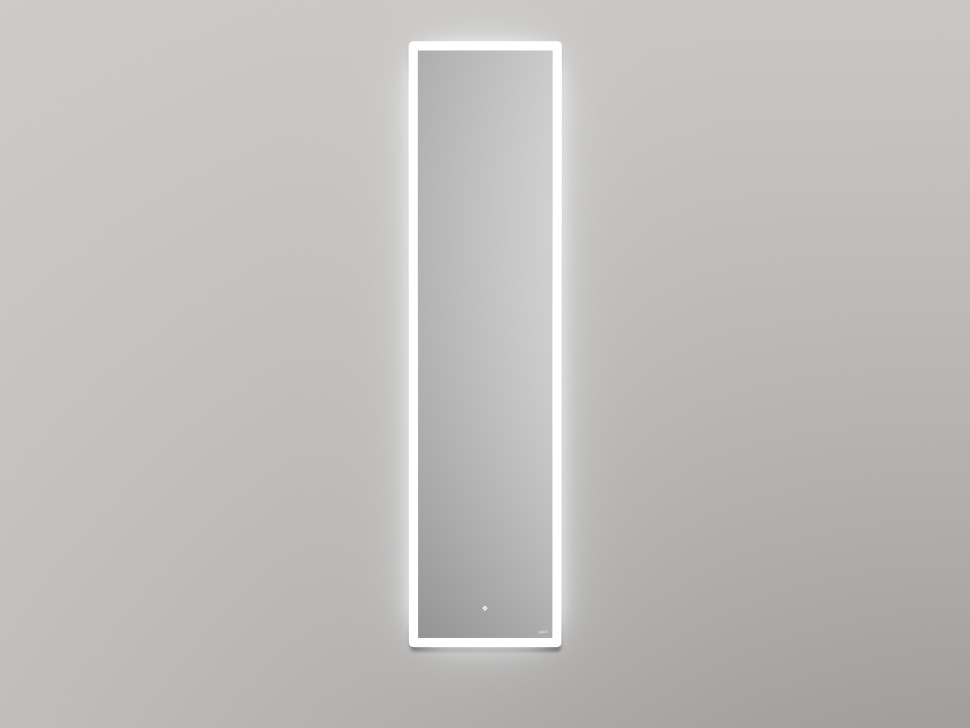 Зеркало для ванной ARMONIA прямоугольное с двойной LED подсветкой 450*1785*25 mm Salini 27MA.01.450.1785