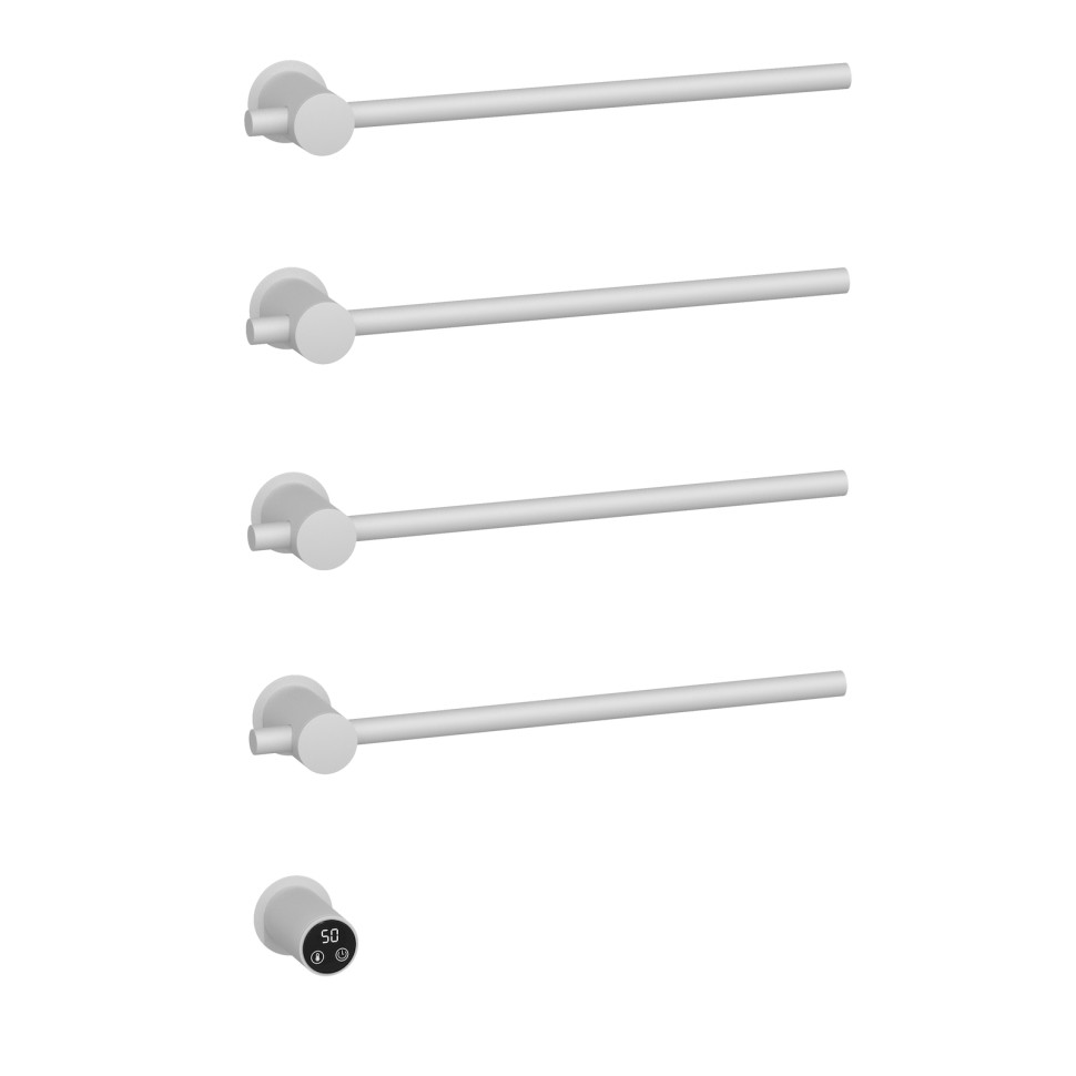 Полотенцесушитель электрический, встроенный Timo Saona 040/16SM белый матовый