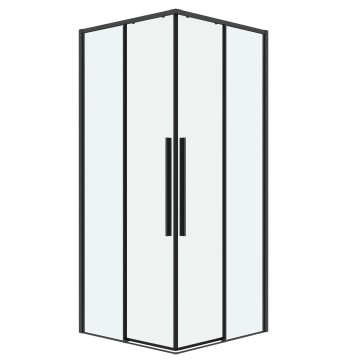 Душевое ограждение Grossman Galaxy 300.K33.01.9090.42.00 (90х90х195) квадрат,раздвижная,графит сатин,стекло прозрачное, 1 место
