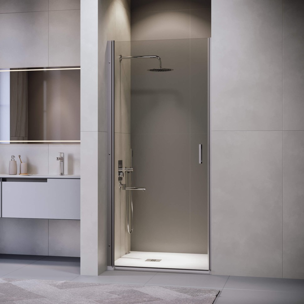 Душевая дверь RGW LE-003Gr (Прозрачное, 900)