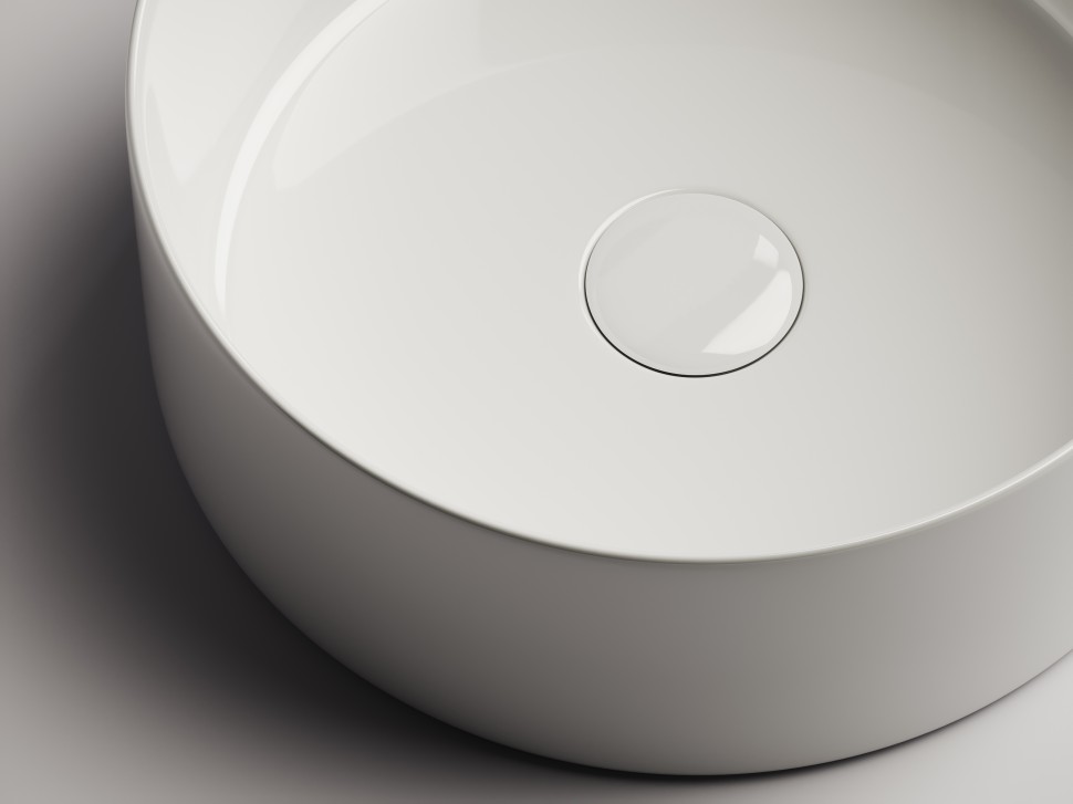 Умывальник чаша накладная круглая Element 358x358x137мм