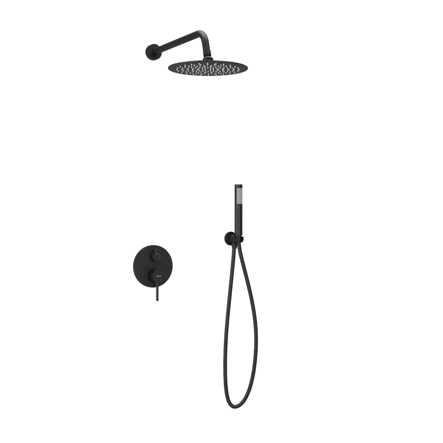 Душевой комплект SANCOS Select встраиваемый для душа, цвет черный матовый, арт. SC3003MB